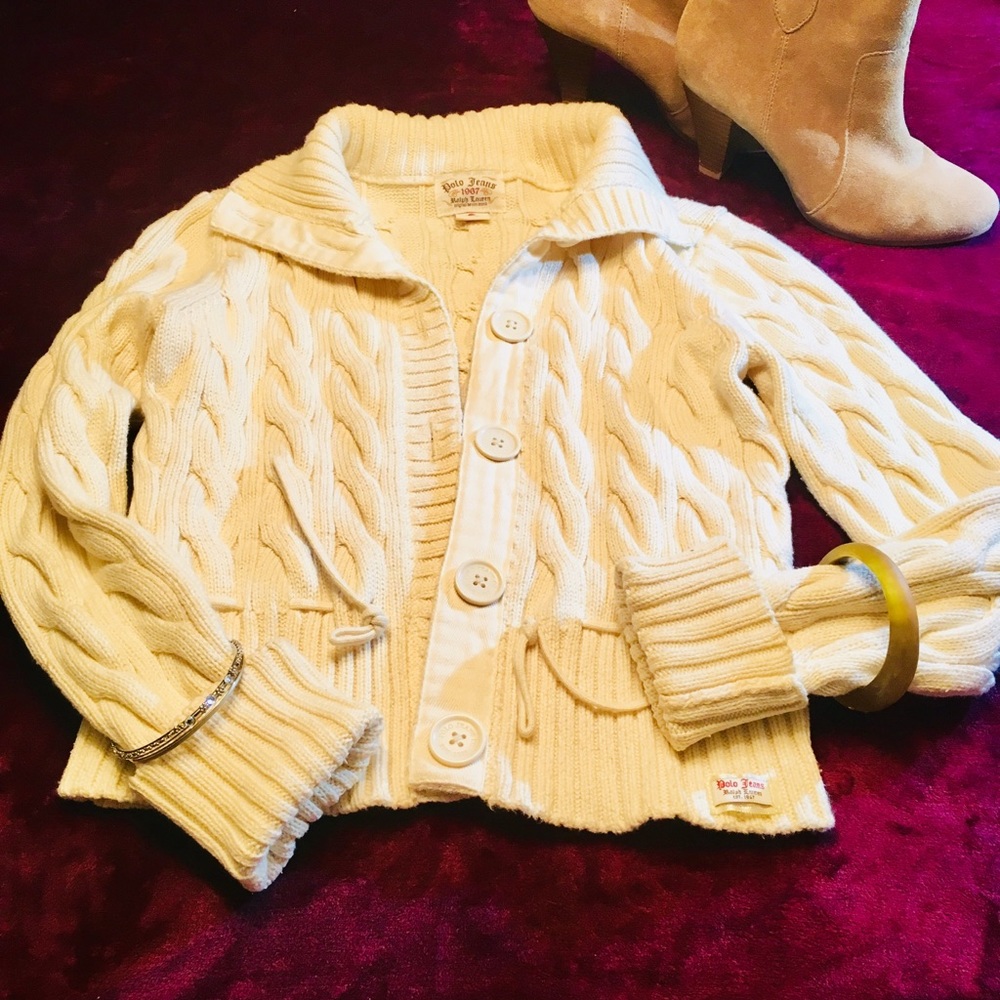 Ralph Lauren Button Sweater